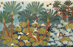 #6.12- Palms and Ibis 2012- 1.83 x 1 m. Mahrous Abdou.jpg