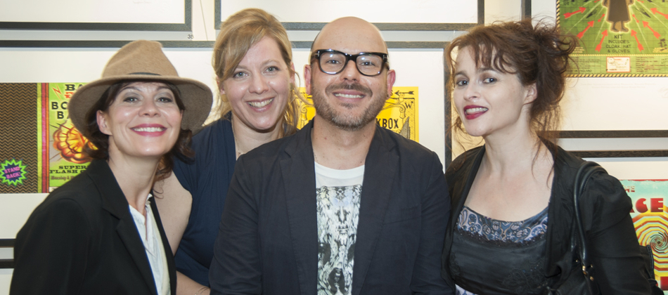 Helen McCrory, Miraphora Mina, Eduardo Lima and Helena Bonham Carter, photographer John Englefield.jpg