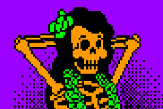 Hula Skeleton 