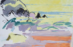 03 Evening Thurlestone, Devon / Oil on canvas / 30cmx40cm 