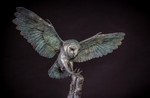 Charlie Smith, Landing Barn Owl, h56cm,l30cm,w83cm, Bronze Edition of 12, Photo Credit Cristina Schek.jpg